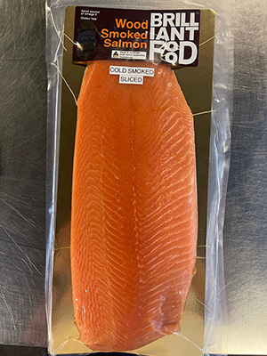 Cold Smoked Salmon Fillet sliced 1.2kg 