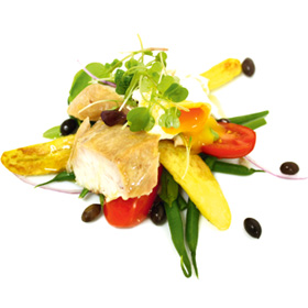 Smoked Kingfish Nicoise Salad