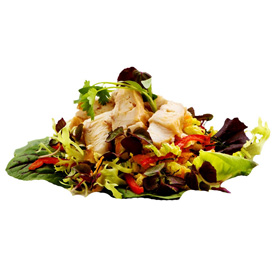 Smoked Kingfish Asian Salad